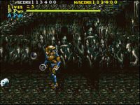 une photo d'Ã©cran de Alien VS Predator (Super Nintendo) sur Nintendo Super Nes